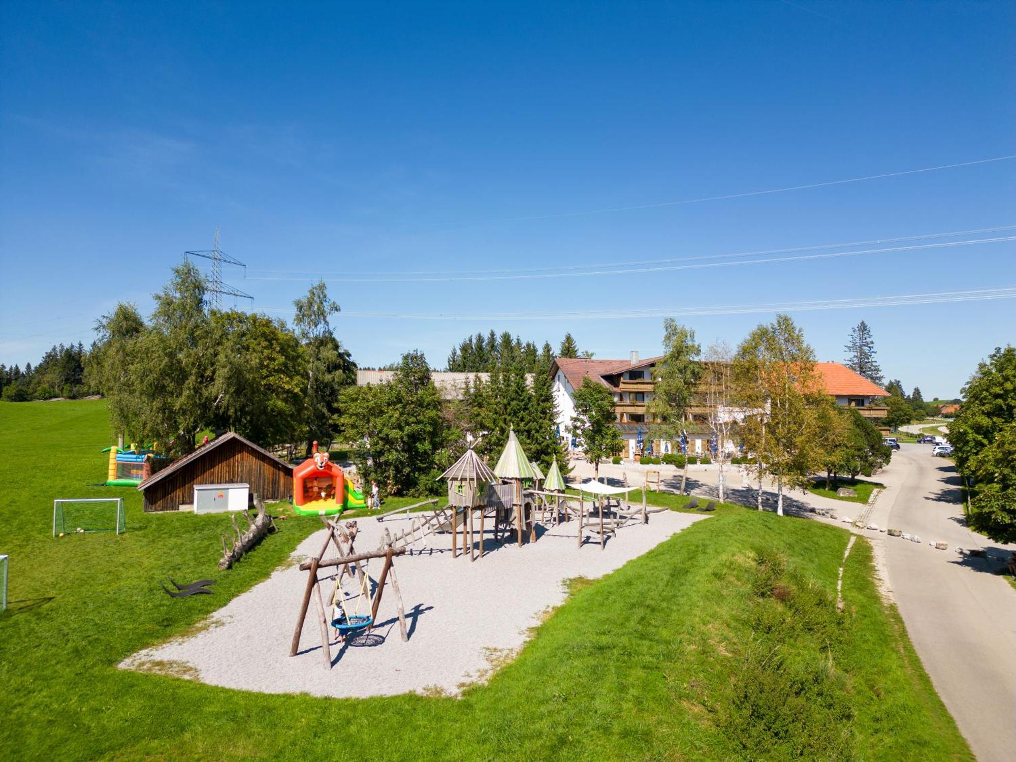 Familienhotel Loewen Nesselwang Exterior foto
